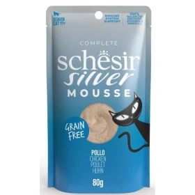 Schesir Cat Silver Mousse Pollo 12 x 80 g