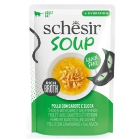 Schesir Cat Soup Pollo/Zucca 12 x 40 g