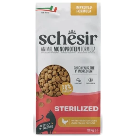 Schesir Cat Sterilized Pollo 10 kg