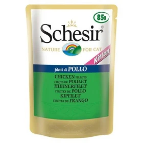 Schesir Gatto Kitten Pollo, 20 buste da 85 g