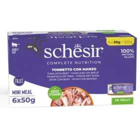 Schesir Tonnetto/Manzo in Jelly 6 x 50 g