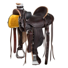Sella Western Pool's Wade Ranch Flower Tooling