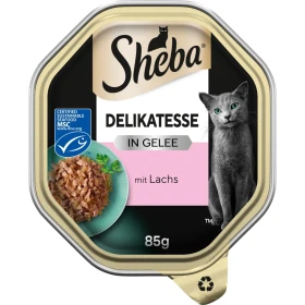 Sheba Delicatezze in Gelatina Salmone 22 x 85g