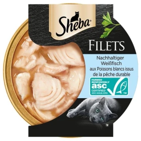 Sheba Filetti di Pesce Bianco 60 g