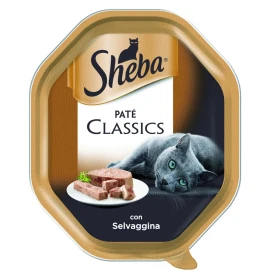 Sheba Paté Selvaggina in Vaschetta 22 x 85 g