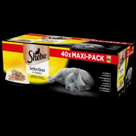 Sheba Selezione Delicata in Salsa Multipack 40 x 85 g