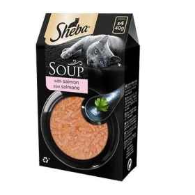 Sheba Soup al Salmone 4 x 40 g