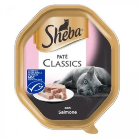 Sheba Vaschette Paté al Salmone 22 x 85 g