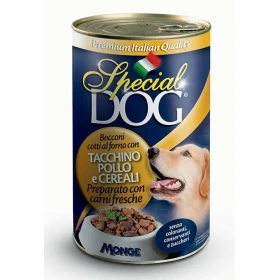 Special Dog Bocconi Tacchino/Pollo con Cereali 12 x 1275 g