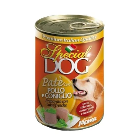 Special Dog Paté Pollo e Coniglio per Cani 24 x 400 g