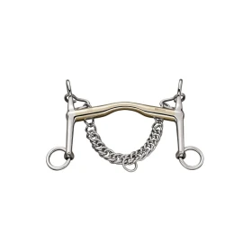 Sprenger Filetto Weymouth Sensogan 16 mm con guance in acciaio inox 5 cm