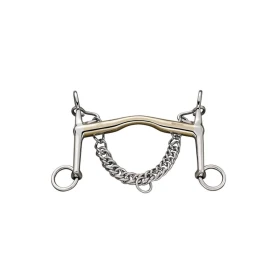 Sprenger Weymouth Sensogan 14 mm - guance 5 cm acciaio inox