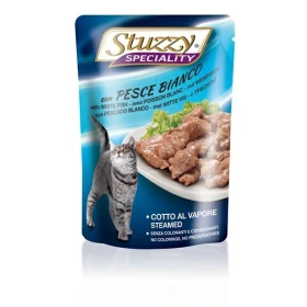StuzzyCat Buste Pesce Bianco 24 x 85 g