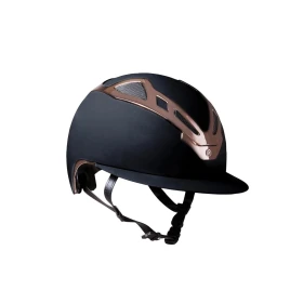 Suomy Apex CHR Casco Equitazione Lady nero opaco / rose gold