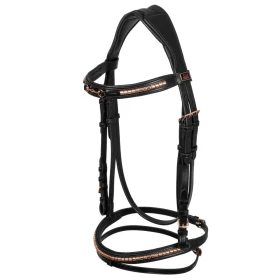 Supreme Testiera inglese Snaffle Rose Gold