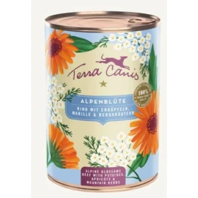 Terra Canis Flower Alpine Manzo 400 g