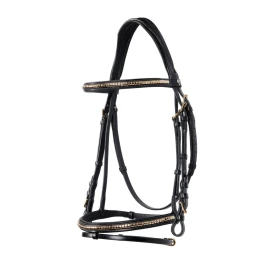 Testiera inglese Clincher in cuoio - Equestro