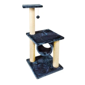 Tiragraffi per gatti Melissa Blu 51 x 51 x 86 cm