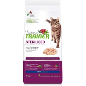 Trainer Natural Cat Sterilized Tacchino 10 kg