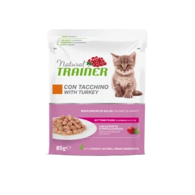 Trainer Natural Kitten Tacchino 85 g - Umido per Gattini
