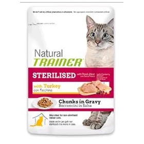 Trainer Natural Sterilised Tacchino - 1 bustina da 85 gr