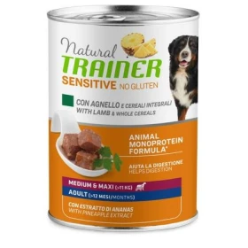 Trainer Sensitive Umido Medium/Maxi Agnello e Riso 400 g