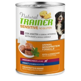 Trainer Umido Sensitive Medium/Maxi Anatra e Riso 400 g