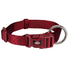 Trixie PREMIUM COLLARE,M-L:35-55cm/20mm,BORDEAUX