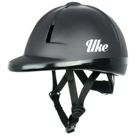 Uke CASCO SATINATO - Casco matt per Bambini Colore nero Taglia S