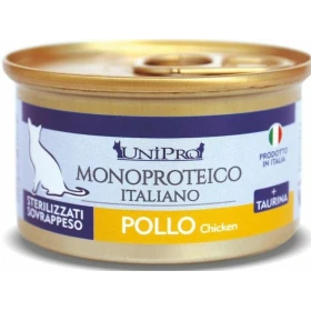 Unipro Unicamente Cat Pollo Sterilized 85 g - Umido per gatti sterilizzati