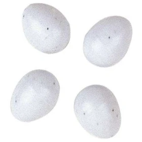 Ferplast Uova finte per uccelli in plastica - set 4 pz