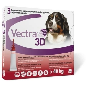 VECTRA 3D CANI OLTRE 40 KG 3 PIPETTE - CEVA