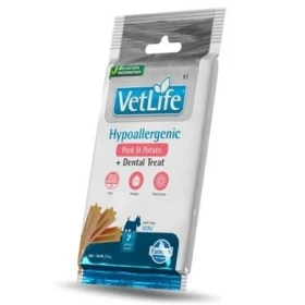 Vet Life Dog Treats Hypo Maiale/Patate Mini 60g - Farmina
