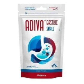 VETNOVA Adiva Gastric Small 30 Chews 60g