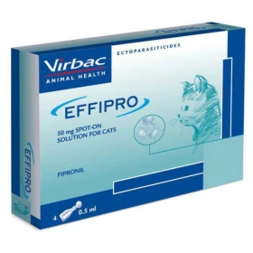 Virbac Effipro Gatto - 4 Pipette Antiparassitarie