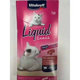 Vitakraft Liquid Snack Fegato e Biotina 6 x 15 g