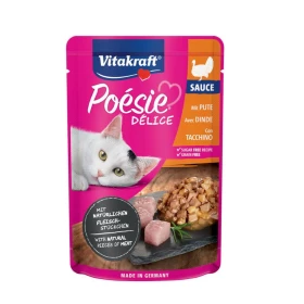 Vitakraft Poésie Délice Tacchino in Salsa 23 x 85 g