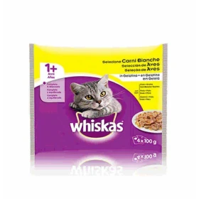 Whiskas Adult 1+ Carni Bianche in Gelatina 4 x 100 g