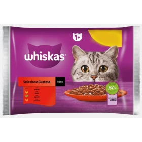 Whiskas Core Selezione Gustosa 4x85 g - Umido per gatti