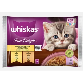 Whiskas Pure Delight Tenere Delicatezze Junior 4 x 85