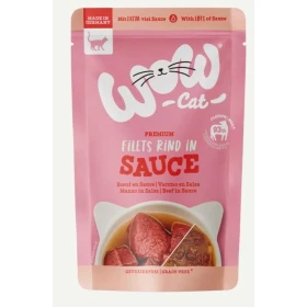 Wow Cat BST Gravy Manzo 8 x 85g - WOW