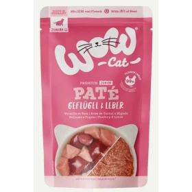 WOW Cat Bst Paté Kitten Pollo Fegato 12 x 125g - Mangime Umido