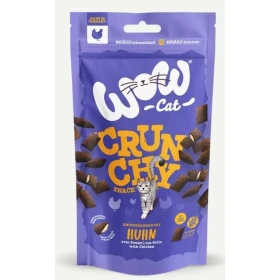 Wow Cat Crunchy Snack con Pollo - 60 g