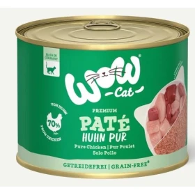 WOW Cat Pollo Puro 200g - Mangime Umido per Gatti