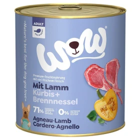 WOW Dog 800g Agnello - Mangime Umido per Cani