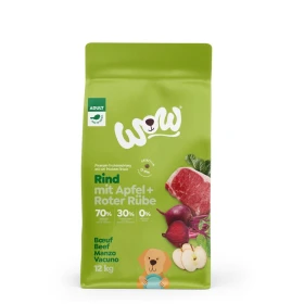 Wow Dog Mangime Secco al Manzo 12 kg - WOW