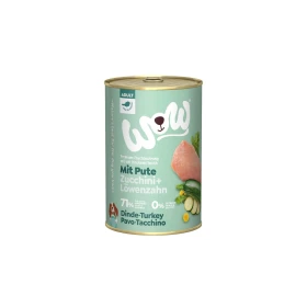 WOW Dog - Mangime Umido al Tacchino 400g