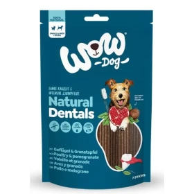Wow Dog Natural Dentals Pollame 195g - Snack per Cani