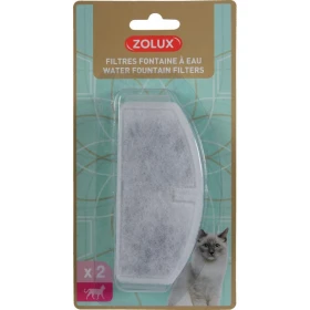 Zolux Ricambi Filtri Fontana per Gatto x2