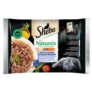 Sheba Nature Collection Selezione del Mare 4 x 85 g